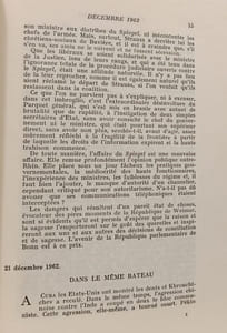 Au fil des jours - propos d'un libéral 1962-1965