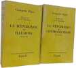 La R&eacute;publique des illusions Tome 1 (1945-1951) + Tome 2 (1951-1954). Georgette Elgey
