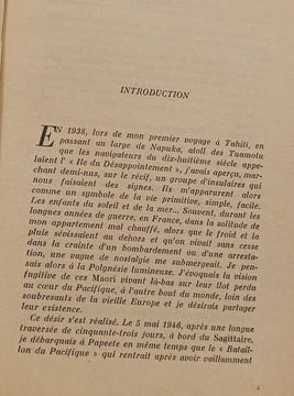 Deux ans sur un atoll. Claude Chabbert