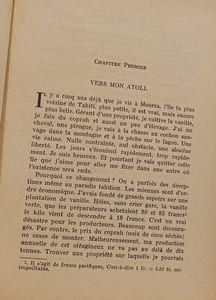 Deux ans sur un atoll