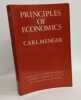 Principles of Economics. Menger Karl