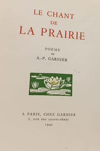 Le chant de la prairie