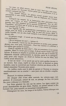 Pour Féline. JEAN RIVANE