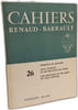Cahiers Renaud-Barrault - N&deg;26. Collectif