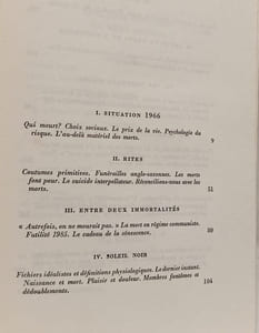 La mort a changé