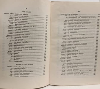 Constitution Jefferson's Manual and Rules of the House of Representatives of the United States - ninety-fifth congress