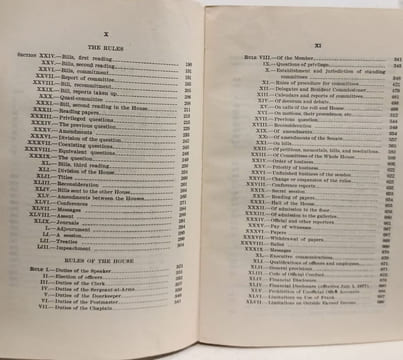 Constitution Jefferson's Manual and Rules of the House of Representatives of the United States - ninety-fifth congress. Wm. Holmes Brown