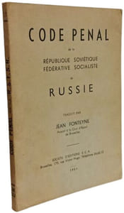 Code pénal de la République Soviétique Fédérative Socialiste de Russie