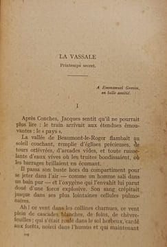 Pays d'Ouche 1740-1933. La Varende