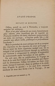 Céline: Pour une bibliothèque idéale