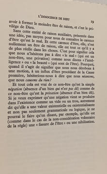 Dieu et la permission du mal. JACQUES MARITAIN