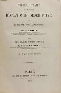 Nouveau traité élémentaire d'anatomie descriptive et de préparations anatomiques