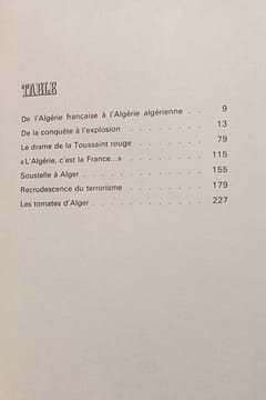 Le destin tragique de l'Algérie française Tome 1-4. Michal Bernard