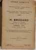 Instruments de chirurgie orthop&eacute;die - H. Brodard - Catalogue illustr&eacute; n&deg;10. H. Brodard