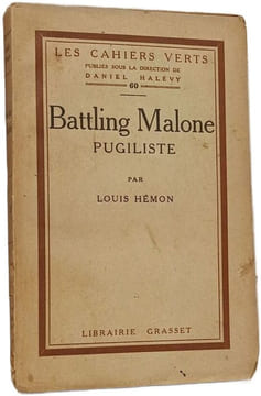 Battling Malone pugiliste. Louis Hémon