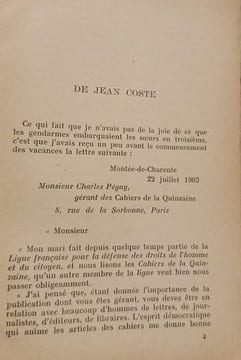 De Jean Coste. Charles Péguy