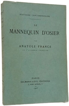 Le Mannequin d'osier. Anatole France