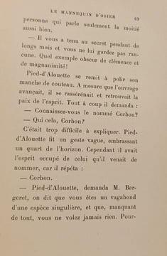 Le Mannequin d'osier. Anatole France