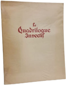 Le Quadrilogue Invectif