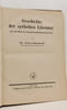 Geschichte der syrischen Literatur. Dr. Anton Baumstark