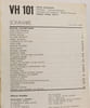 VH 101 Musique Contemporaine - Revue trimestrielle N&deg;4 hiver 1970-1971. Collectif