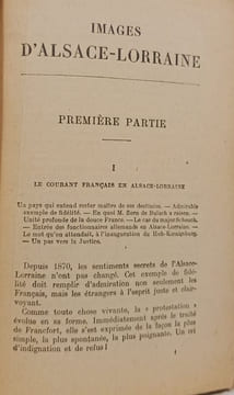 Images d'Alsace-Lorraine. Emile Hinzelin