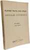 Annales d'&Eacute;thiopie TOME SIXIEME ANNEE 1965. Collectif