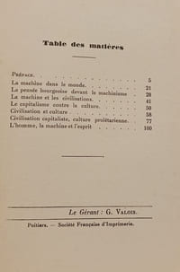Machinisme et culture
