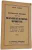 Instruction pratique sur les manifestations spirites. Allan Kardec