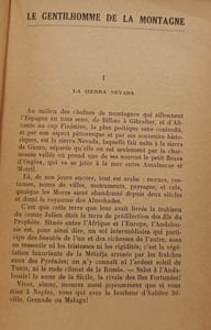 Le gentilhomme de la montagne
