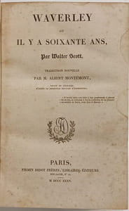 Waverley ou il y a soixante ans