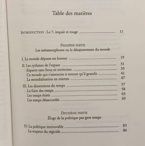 Le pari melancolique métamorphoses de la politique politique de la métamorphoses