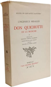 L'Ingénieux Hidalgo Don Quichotte de la Manche TOME PREMIER exemplaire numéroté 193/300. Miguel De Cervantes Saavedra