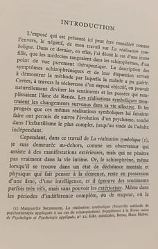 Journal d'une schizophrène. M.-A. Sechehaye