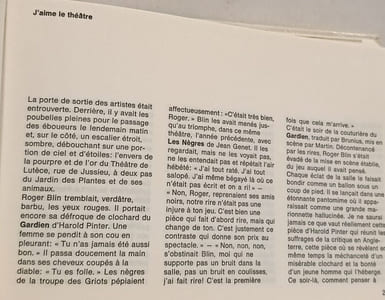 J'aime le Théâtre