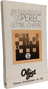 Pour un Perec lettré chiffré