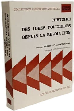 Histoire des idees politiques depuis la revolution. Rice Graham