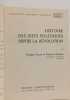 Histoire des idees politiques depuis la revolution. Rice Graham