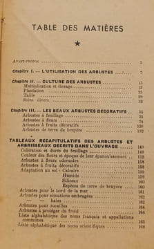 Les arbustes décoratifs. Henri Pasquier