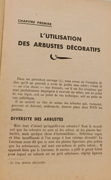 Les arbustes décoratifs. Henri Pasquier