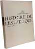Histoire de l'esth&eacute;tique. raymond bayer