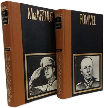 Les grands chefs militaires: MacArthur + Rommel. Bernard Michal