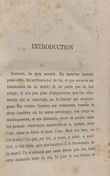 Le lendemain de la mort ou La vie future selon la science. Louis Figuier