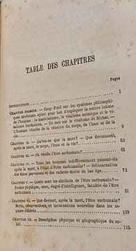 Le lendemain de la mort ou La vie future selon la science. Louis Figuier