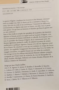 Des hommes et des femmes en guerre d'Algérie