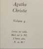 Agatha Christie - VOLUME 4: Cartes sur table. Mort sur le Nil. L'heure z&eacute;ro. N. ou M. Agatha Christie