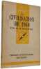 La civilisation de 1960. Jean Fourasti&eacute;