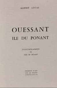 Ouessant île du Ponant
