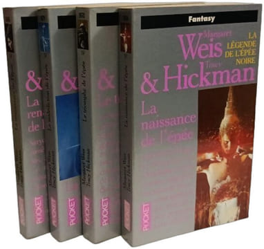 La Naissance De L'epee + Le triomphe de l'épée + La malédiction de l'épée + La renaissance de l'épée / La Legende De L'epee Noire. Hickman Tracy Weis ...