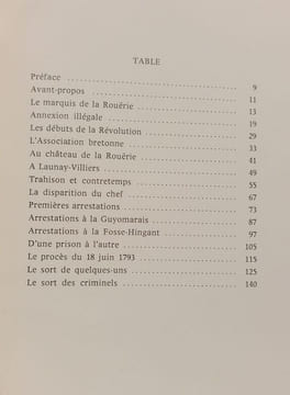 La conjuration bretonne de 1791. Yves du Menga